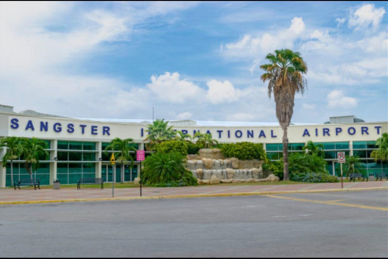 Sangster International Airport MBJ in Montego Bay Jamaica